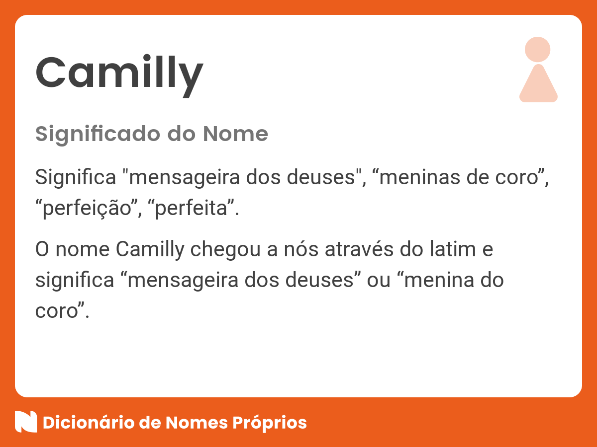 Significado do nome Camilly