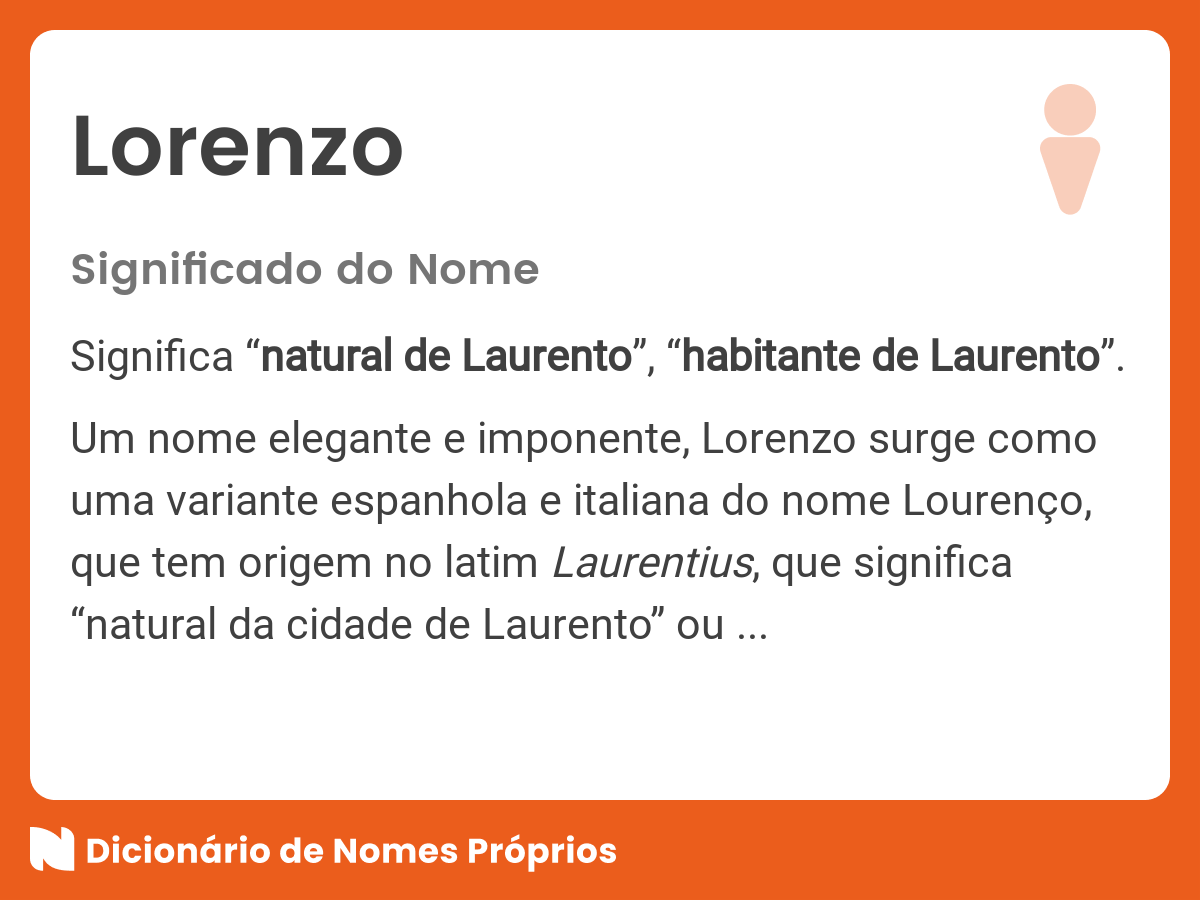Lorenzo
