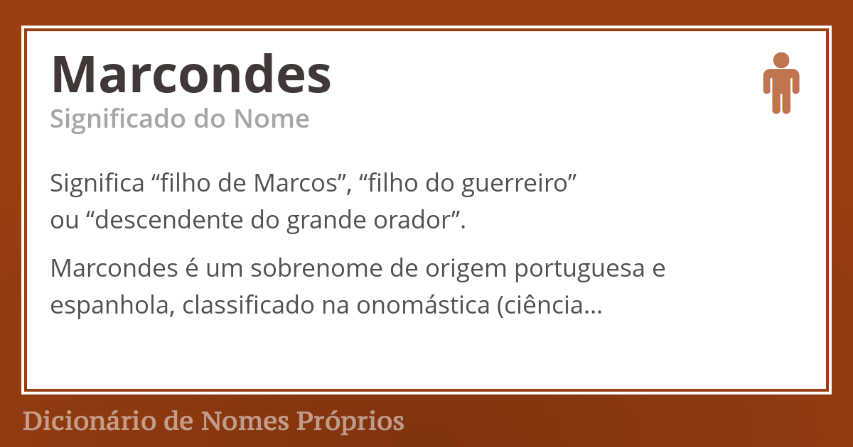 Marcondes