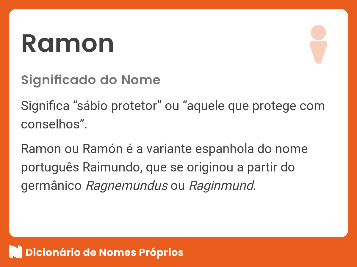 Significado do nome Ramon