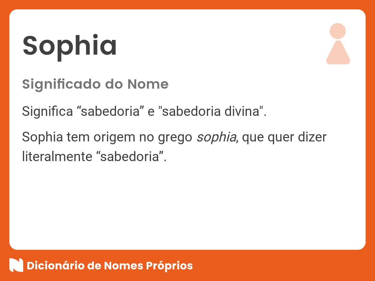 Qual O Significado Do Nome Sophia